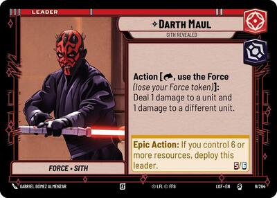 Darth Maul - Sith Revealed - 009/264 - Special - Legends of the Force