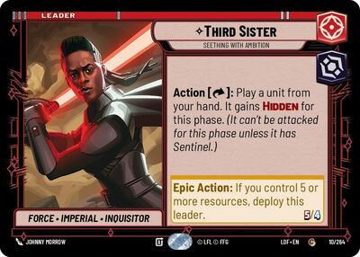 Third Sister - Seething With Ambition - 010/264 - Common - Legends of the Force