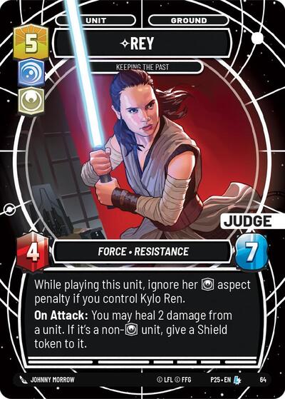 Rey - Keeping the Past - 64 - Legendary - Judge Promos