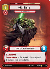 Kit Fisto - The Smiling Jedi - 54 - Rare - Organized Play Promos