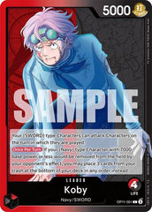 Koby - OP11-001 - Leader - A Fist of Divine Speed