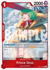 Prince Grus - OP11-013 - Rare - A Fist of Divine Speed