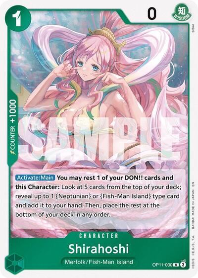 Shirahoshi - OP11-030 - Rare - A Fist of Divine Speed