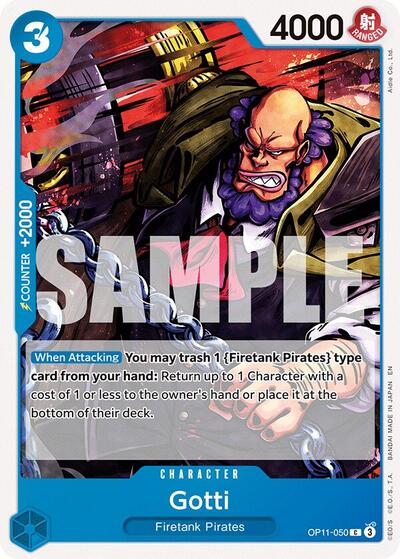 Gotti - OP11-050 - Common - A Fist of Divine Speed
