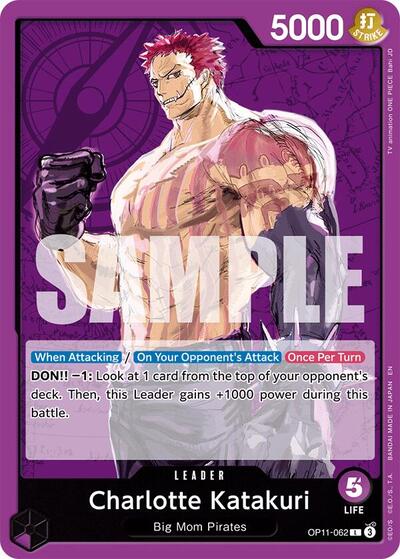 Charlotte Katakuri - OP11-062 - Leader - A Fist of Divine Speed