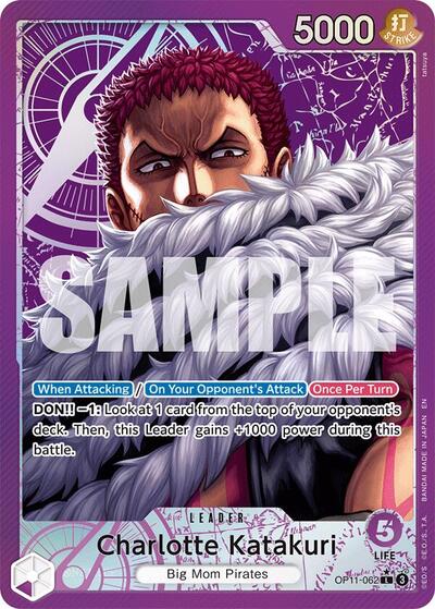 Charlotte Katakuri - OP11-062 - Leader (Alternate Art) - A Fist of Divine Speed