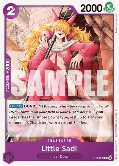 Little Sadi - OP11-063 - Common - A Fist of Divine Speed