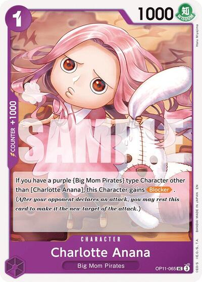 Charlotte Anana - OP11-065 - Uncommon - A Fist of Divine Speed