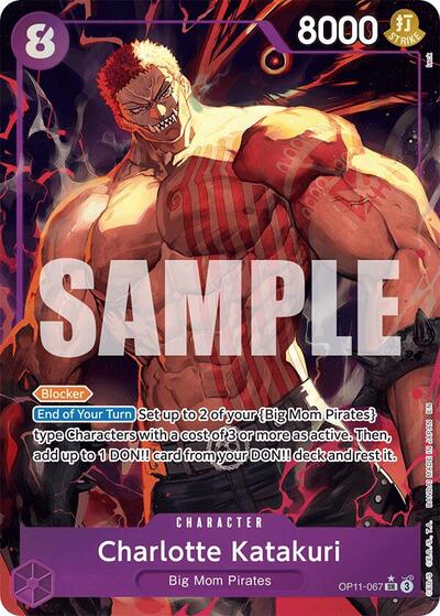 Charlotte Katakuri - OP11-067 - Super Rare (Alternate Art) - A Fist of Divine Speed