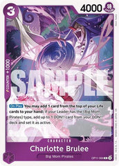 Charlotte Brulee - OP11-069 - Rare - A Fist of Divine Speed