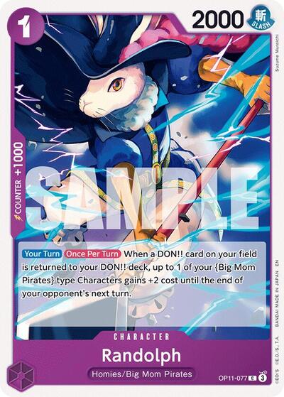 Randolph - OP11-077 - Common - A Fist of Divine Speed