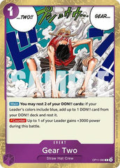 Gear Two - OP11-080 - Rare - A Fist of Divine Speed