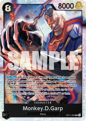Monkey.D.Garp - OP11-095 - Super Rare - A Fist of Divine Speed
