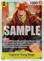 Capone"Gang"Bege - OP11-101 - Super Rare - A Fist of Divine Speed