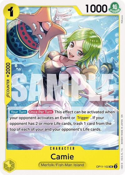 Camie - OP11-102 - Uncommon - A Fist of Divine Speed