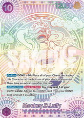 Monkey.D.Luffy - OP05-119 - Secret Rare (Special Alternate Art) - A Fist of Divine Speed