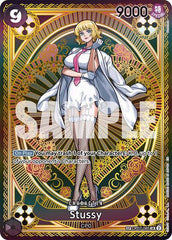 Stussy - OP07-085 - Super Rare (Special Alternate Art) - A Fist of Divine Speed