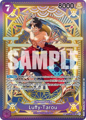 Luffy-Tarou - ST18-005 - Super Rare (Special Alternate Art) - A Fist of Divine Speed