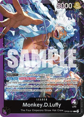 Monkey.D.Luffy - OP09-061 - Leader - PURPLE/BLACK Monkey.D.Luffy