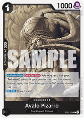 Avalo Pizarro - ST27-001 - Common - BLACK Marshall.D.Teach