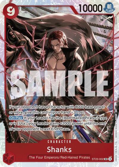 Shanks - ST23-002 - Super Rare - RED Shanks
