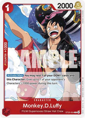 Monkey.D.Luffy - ST23-004 - Common - ST-23: Starter Deck 23 RED Shanks