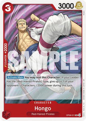 Hongo - OP09-011 - Uncommon (Reprint) - RED Shanks