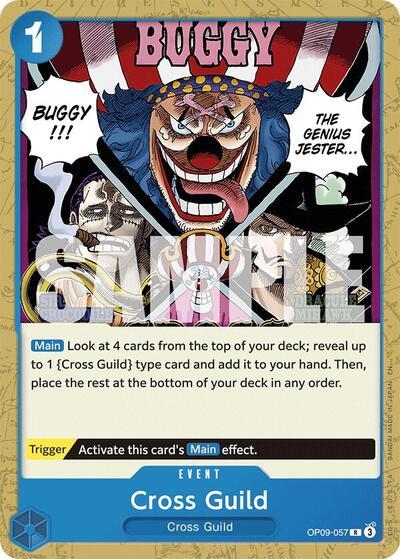 Cross Guild - OP09-057 - Rare (Reprint) - BLUE Buggy