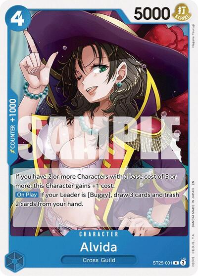 Alvida - ST25-001 - Common - BLUE Buggy