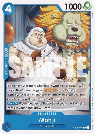 Mohji - ST25-005 - Common - ST-25: Starter Deck 25 BLUE Buggy