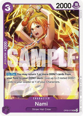 Nami - OP09-070 - Uncommon (Reprint) - PURPLE/BLACK Monkey.D.Luffy