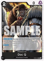 Doc Q - OP09-090 - Rare (Reprint) - BLACK Marshall.D.Teach
