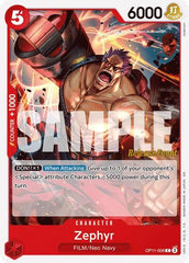 Zephyr - OP11-006 - Common - A Fist of Divine Speed Release Event Cards