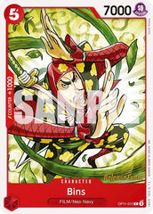 Bins - OP11-011 - Common - A Fist of Divine Speed Release Event Cards
