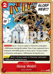 Glorp Web!! - OP11-019 - Common - A Fist of Divine Speed Release Event Cards