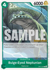 Bulge-Eyed Neptunian - OP11-027 - Common - A Fist of Divine Speed Release Event Cards