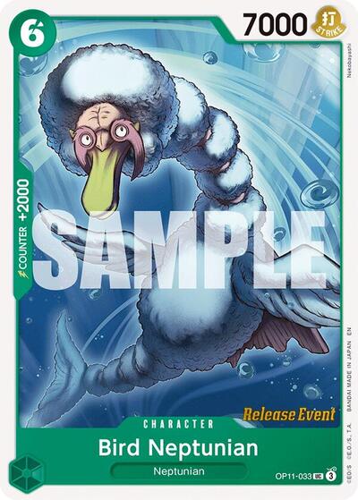 Bird Neptunian - OP11-033 - Uncommon - A Fist of Divine Speed Release Event Cards