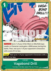 Vagabond Drill - OP11-039 - Common - A Fist of Divine Speed Release Event Cards