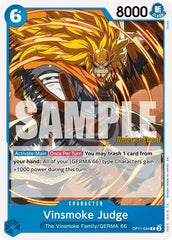 Vinsmoke Judge - OP11-044 - Common - A Fist of Divine Speed Release Event Cards