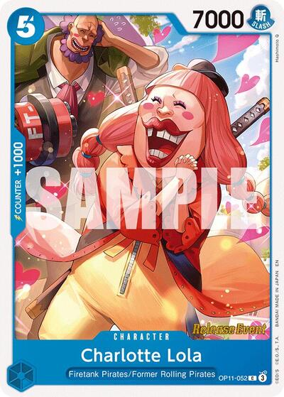 Charlotte Lola - OP11-052 - Common - A Fist of Divine Speed Release Event Cards