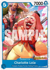 Charlotte Lola - OP11-052 - Common - A Fist of Divine Speed Release Event Cards