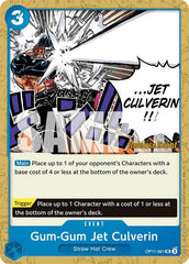 Gum-Gum Jet Culverin - OP11-061 - Uncommon - A Fist of Divine Speed Release Event Cards