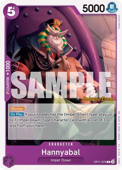 Hannyabal - OP11-076 - Common - A Fist of Divine Speed Release Event Cards