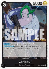 Coribou - OP11-086 - Common - A Fist of Divine Speed Release Event Cards