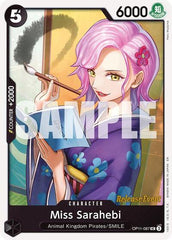 Miss Sarahebi - OP11-087 - Uncommon - A Fist of Divine Speed Release Event Cards