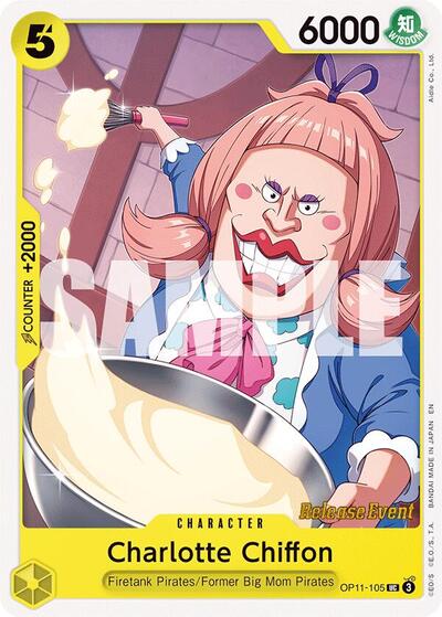 Charlotte Chiffon - OP11-105 - Uncommon - A Fist of Divine Speed Release Event Cards