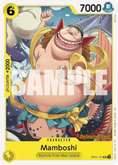 Mamboshi - OP11-111 - Uncommon - A Fist of Divine Speed Release Event Cards