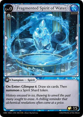 Fragmented Spirit of Water - 2 - Ultra Rare - Mercurial Heart Alter Edition