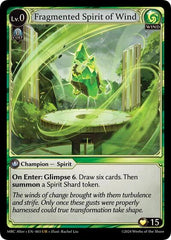 Fragmented Spirit of Wind - 3 - Ultra Rare - Mercurial Heart Alter Edition