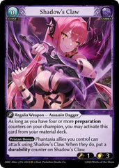 Shadow's Claw - 34 - Ultra Rare - Mercurial Heart Alter Edition